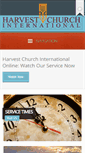 Mobile Screenshot of harvestchurchintl.org